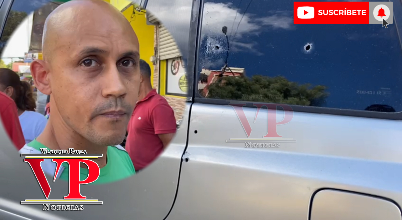 Policía investiga tiroteo contra vehículo de comerciante en SFM