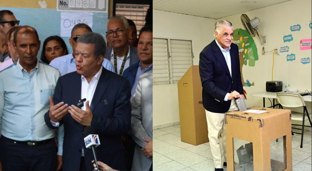 Leonel y Miguel Vargas en total silencio tras municipales y resultados de Rescate RD