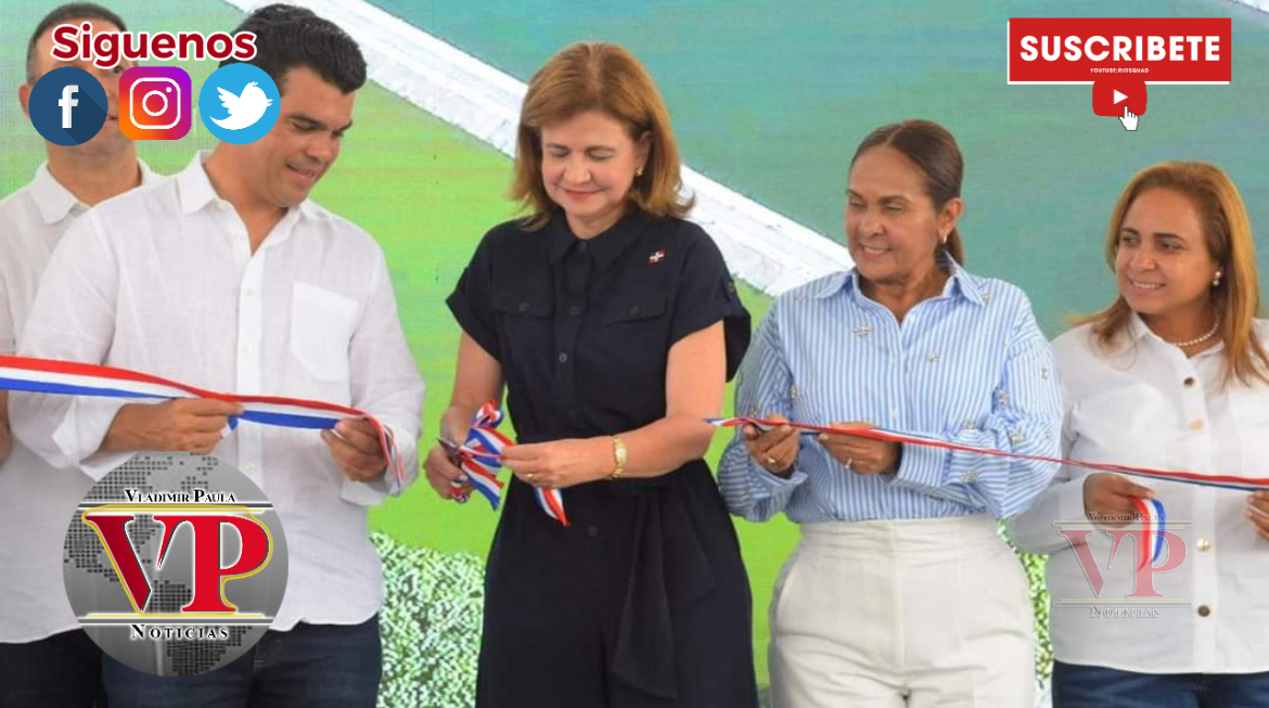 Inauguran alcantarillado y planta de tratamiento de aguas de Villa Riva