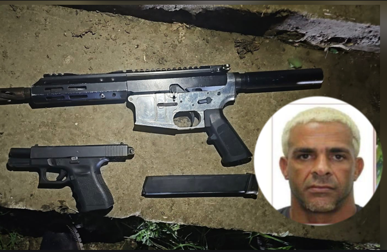 Un fusil y una pistola le fueron ocupadas a “Kiko la Quema” tras su muerte
