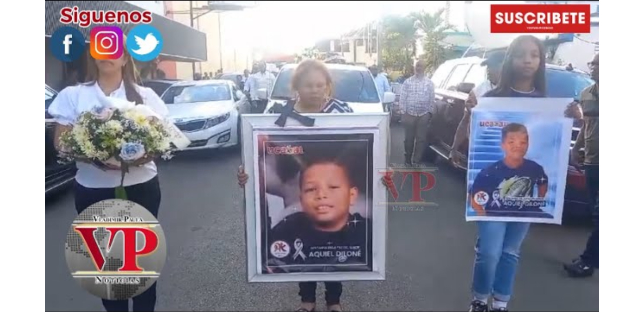 Así despidieron a “Aquiel” en el municipio de Salcedo