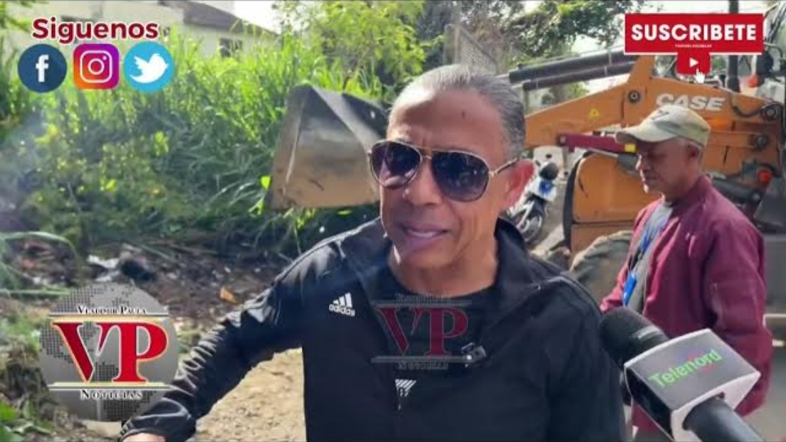 Mira lo que hizo el alcalde Alex Díaz en el sector La Javiela SFM