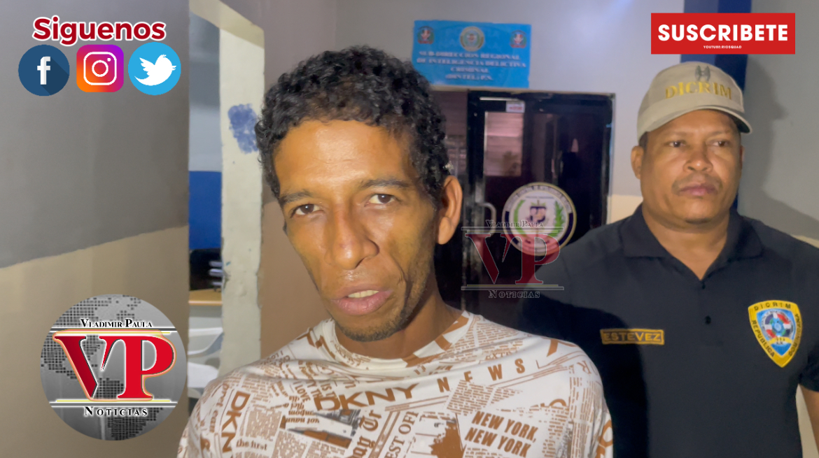 “Los vicios llevan a uno hacer locuras, pero ya me voy a quitar de todo” dice Rapidito detenido por la PN. en SFM