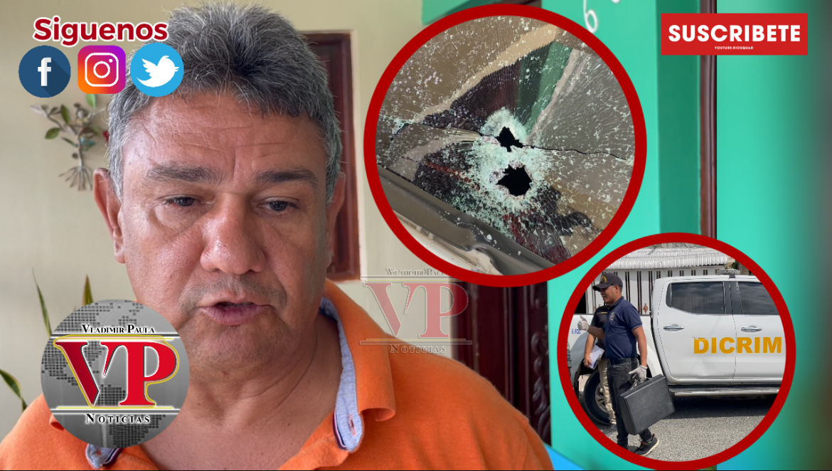 “Estoy ajeno a esto, pudo ser equivocado o puede ser que llevan algo conmigo y no se quien es” dice hombre le tirotearon su casa en SFM