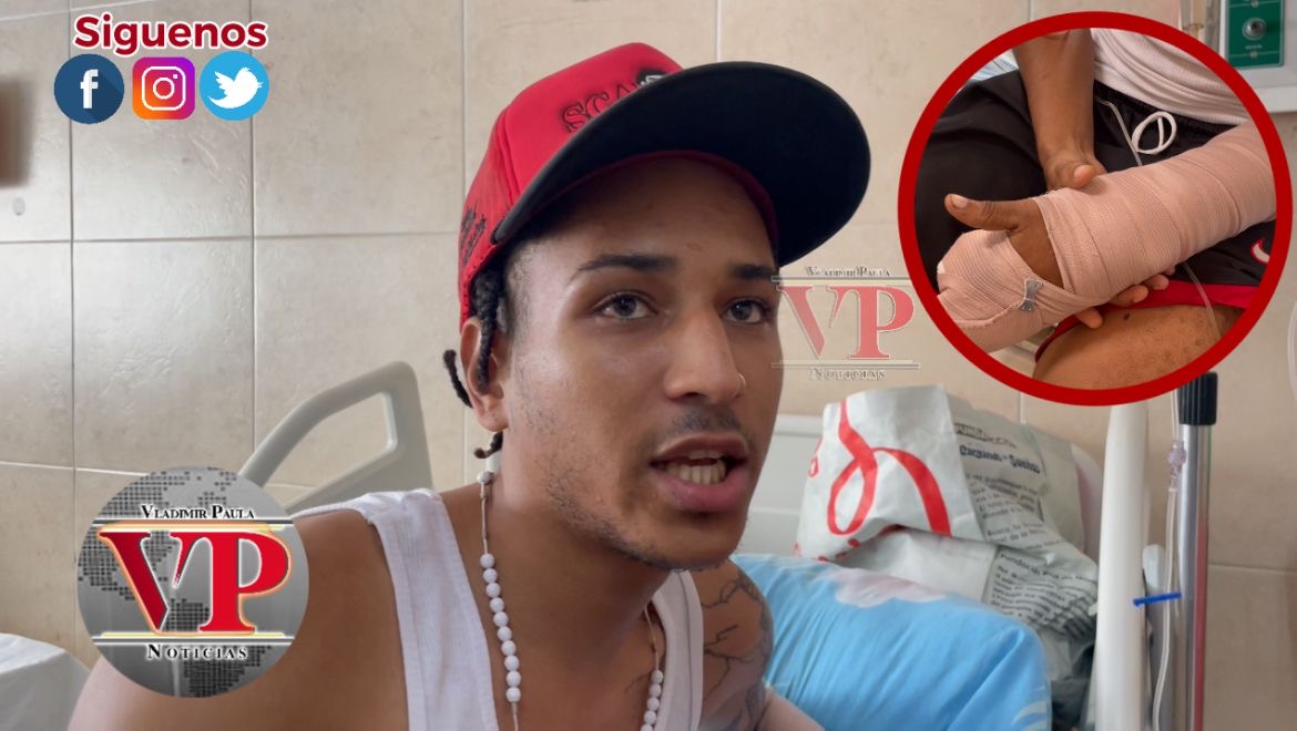 “Un enemigo de mi amigo se desquitó conmigo, me dio tres puñaladas” denuncia joven en SFM