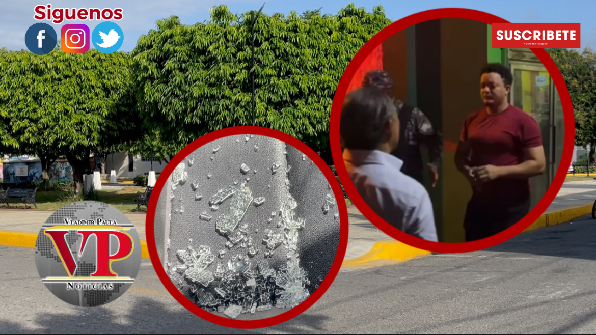 Presentaran querellas contra quienes rompieron a padradas cristales de camión del ayuntamiento municipal de SFM