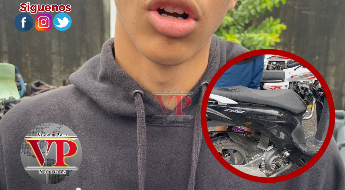 “Se me bajó la presión y todo cuando ese hombre me estaba apuntando” dice menor fue atracado en SFM
