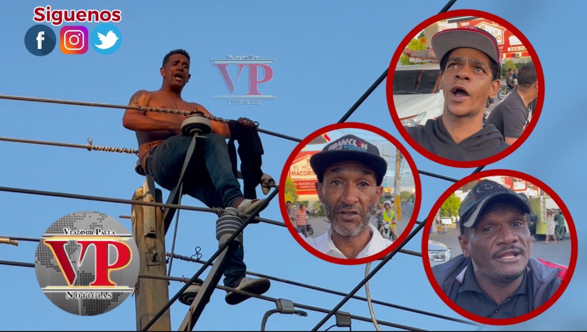 ¡Falta de empatía! Ciudadanos molestos porque hombre no se tiró del tendido eléctrico y provocó apagón en SFM