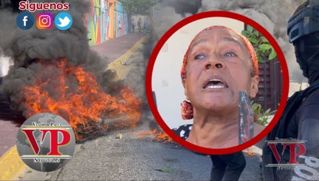 Mira lo que provocó la protesta de estudiantes en sector Capacito SFM