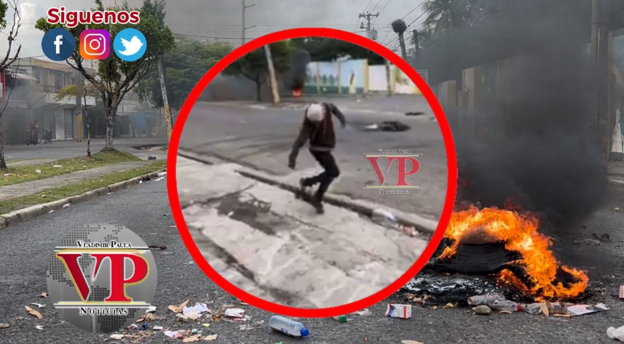 Hieren estudiante en medio de enfrentamientos en liceo Ercilia Pepín SFM