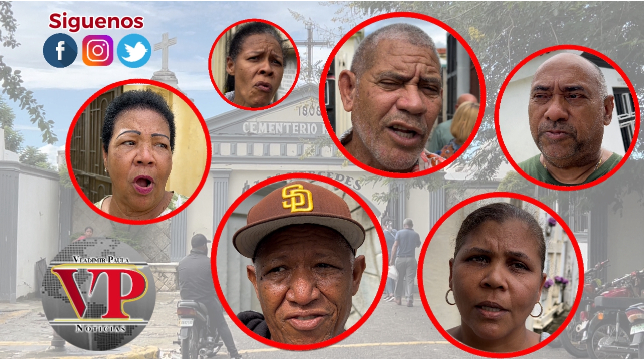 Familiares honran a sus seres queridos en cementerio de SFM tras el “Día de los Fieles Difuntos”
