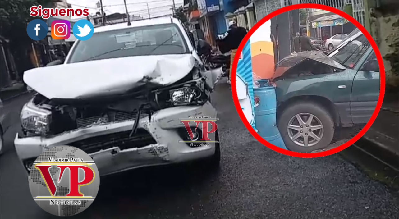 ¡Impactante! Chocan vehículos en SFM