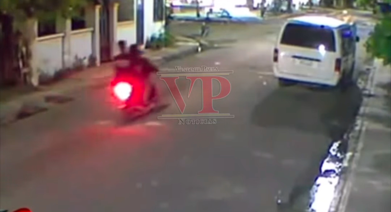 ¡Captado! momento cuando ultiman a tiros a Néstor en Aguayo