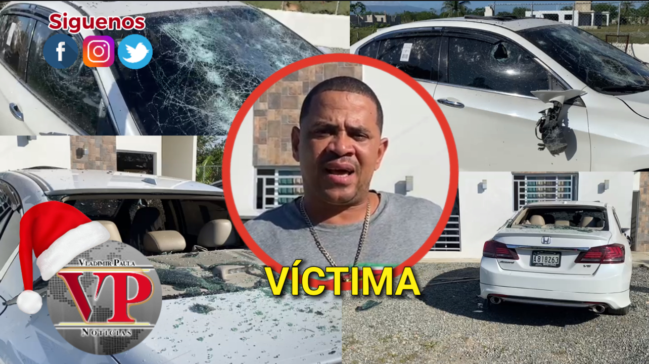 Hombre acusa a su expareja de destrozar su vehículo y dañar su apartamento en Aguayo, SFM