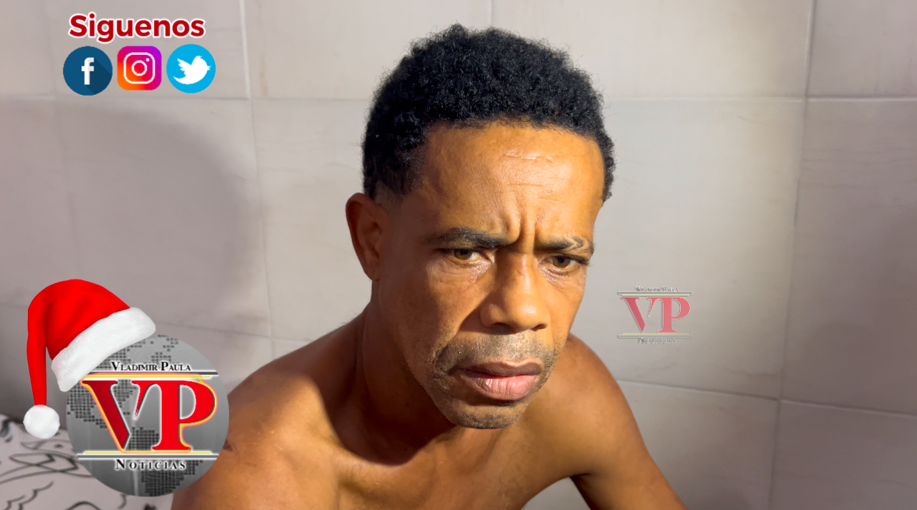 Hombre explica cómo resultó herido de bala en comunidad Herrera de Cuaba en SFM