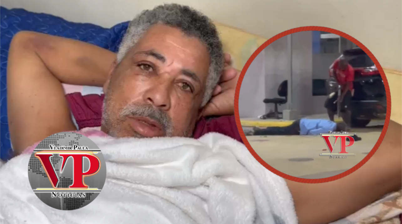 Vigilante herido por haitiano en estación de combustibles de SFM habla por primera vez; dice no recordar lo sucedido