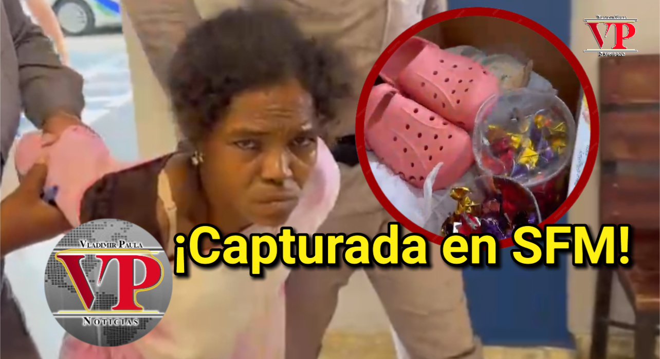 Policía apresa mujer acusada de robos en tiendas del centro de SFM