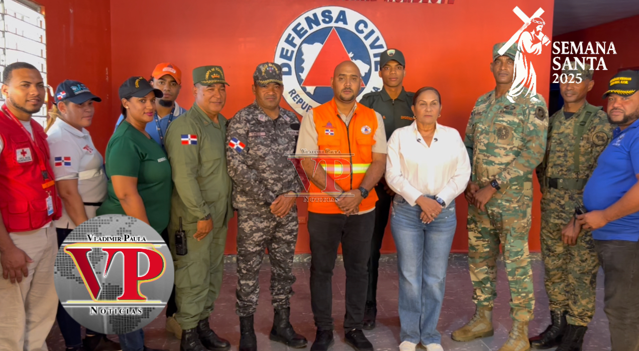 Autoridades ofrecen balance en SFM del operativo Semana Santa 2025; hay un muerto y varios accidentados