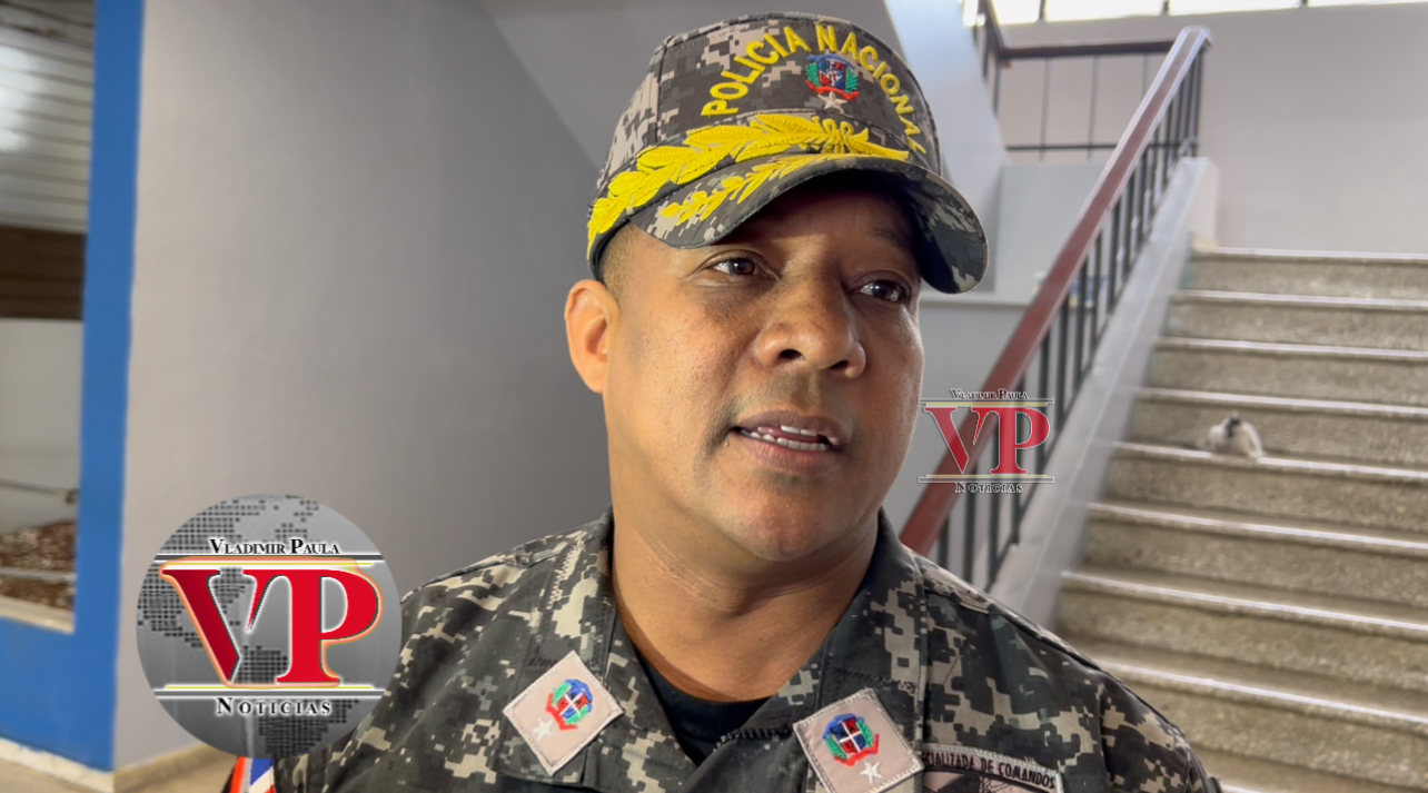 General Natera destaca avances en seguridad en la provincia Duarte, pero reconoce retos por conflictos intrafamiliares