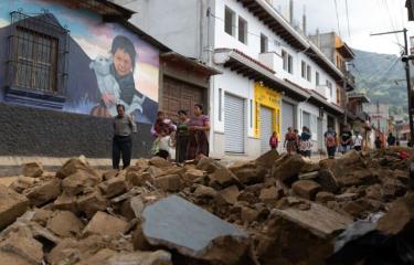 Sismos dejan cinco muertos y daños en un centenar de casas en Guatemala