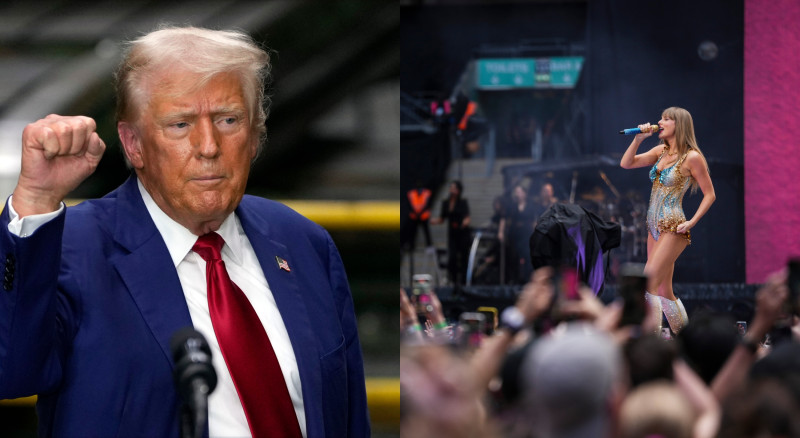 Trump desea suerte a Taylor Swift en su matrimonio: «Ella es una persona fantástica»