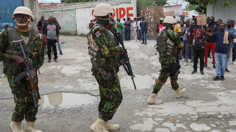 EEUU y Panamá proponen 5,500 efectivos contra las pandillas en Haití
