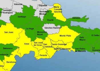 COE mantiene 25 provincias en alerta por incidencia indirecta del potencial ciclón #9