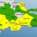 COE mantiene 25 provincias en alerta por incidencia indirecta del potencial ciclón #9