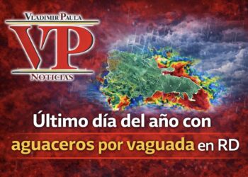 Vaguada provocará lluvias y tormentas eléctricas en gran parte del país al cierre del año