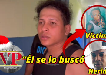 “Él fue que se lo buscó”: afirma confeso autor muerte de joven y heridas de otro en negocio de SFM