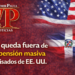 República Dominicana queda fuera de suspensión masiva de visados de EE. UU.
