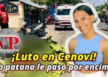 Joven muere tras ser atropellada por patana en Cenoví