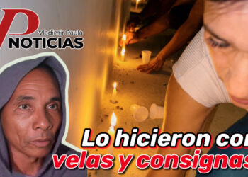 Realizan encendido de velas en SFM pidiendo la libertad de “Amparito”