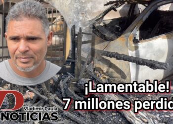 7 millones se pierden en voraz incendio que arrasó taller en Cristo Rey