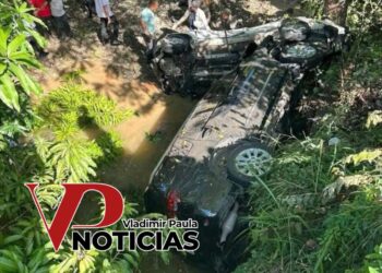 Captan momento en que escolta presidencial sufre accidente y deja tres heridos en Puerto Plata