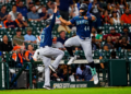 Julio Rodríguez conecta jonrón, Marineros le han ganado ocho seguidos a los Astros