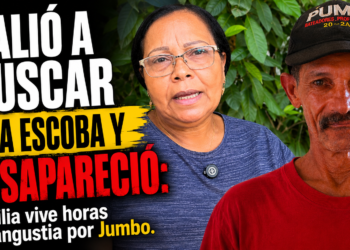Salió a buscar una escoba y desapareció: familia vive horas de angustia por Jumbo