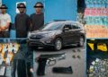 Capturan a cuatro hombres tras asalto a joyería en Santiago; recuperan dinero y prendas robadas