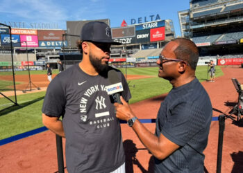 Luis García Jr. reafirma su compromiso con los Gigantes del Cibao tras unirse a los Yankees