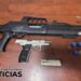 Policía Nacional ocupa pistola y escopeta durante allanamiento en Castillo