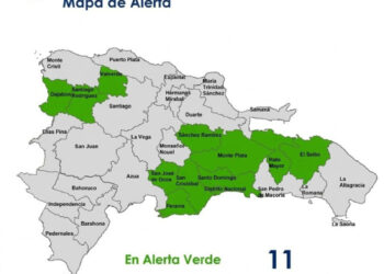COE reduce las alertas y coloca al Gran Santo Domingo en nivel verde