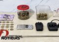 Policía ocupa presunta marihuana y otras evidencias durante operativo del DINTEL en Pueblo Nuevo
