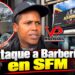 Atacan negocio Alejandro 23 Barber Shop en SFM
