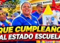 ADP celebra «cumpleaños al deterioro» de los centros educativos y exige soluciones a las autoridades en SFM