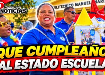 ADP celebra «cumpleaños al deterioro» de los centros educativos y exige soluciones a las autoridades en SFM