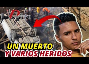 Un muerto y varios heridos tras caer vehículo al río Patao en la comunidad Pie de Plata, La Peña